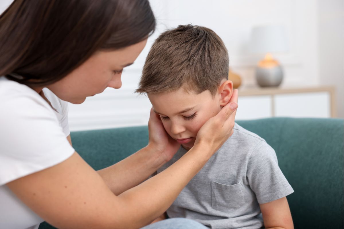 gyermek megnyugtat&aacute;sa