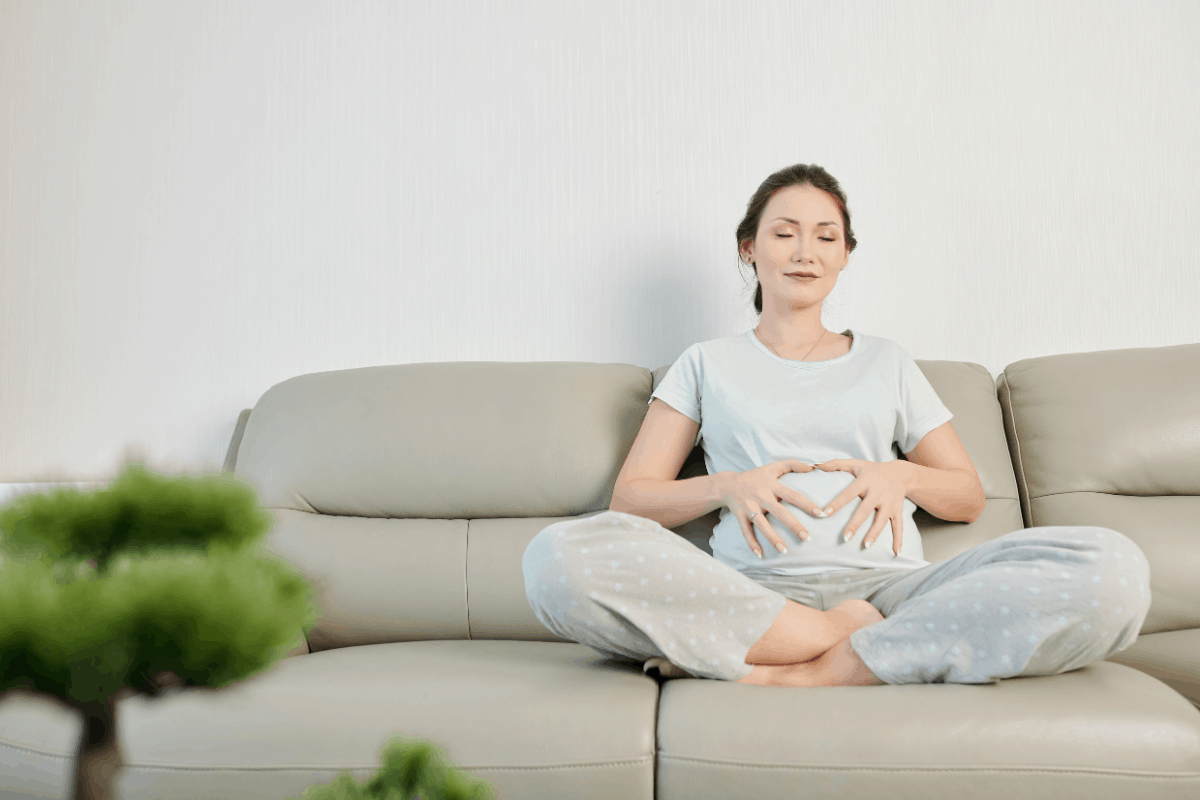 Kismama-meditáció – Így építsd a kapcsolatot a babáddal, már a pocakban!